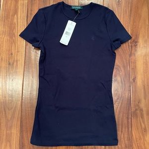 Ralph Lauren NWT navy blue crew neck t shirt